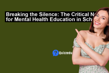 Breaking the Silence: The Critical Need for Mental Health Education in Schools